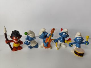 Figuras Pitufos pvc Vintage PEYO 