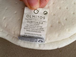 Almohada para bebé Plagiocefalia Olmitos
