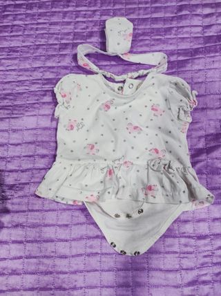 Body neonata con fascetta