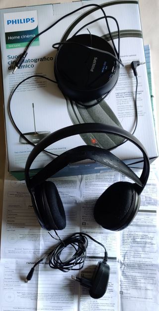 Auriculares Philips Home Cinema Wireless + REGALO