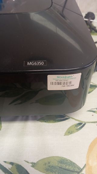 Impresora Canon MG6350 Negra regalo los cartuchos 