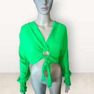 Blusa verde talla M