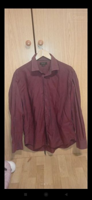 Camisa Zara Talla XL Roja