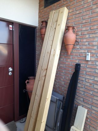 Vigas laminadas 10x10x225 cm