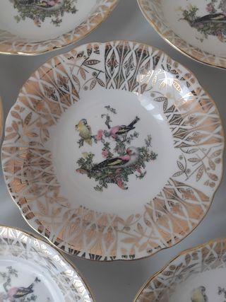 7 cuencos porcelana S C Bavaria