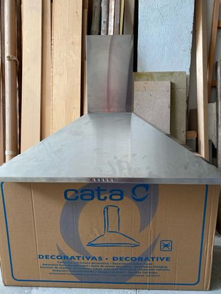 Campana Extractora Inox Cata 90cm