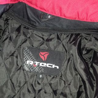 Chaqueta Moto Rjtech Talla S Negra/Roja
