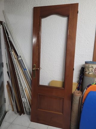 Puerta Sapelly Capilla con Marco