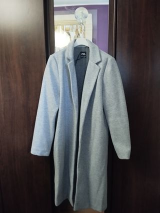 Abrigo Zara Gris