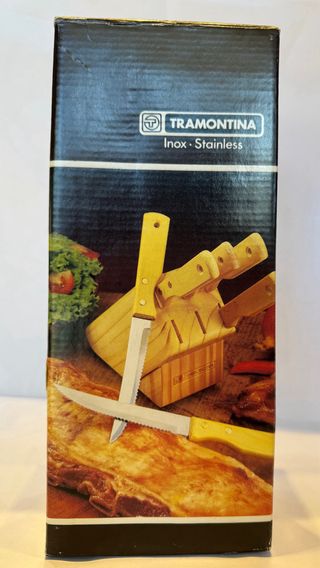 Set coltelli da bistecca Tramontina con ceppo