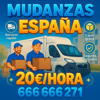 Mudanzas Espana
Mudanzas
Portes y mudanzas