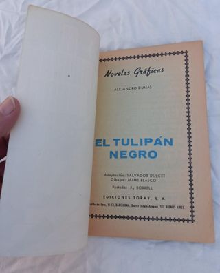 Comic EL TULIPAN NEGRO -Toray-