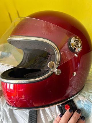 Casco Moto Biltwell Gringo Rojo
