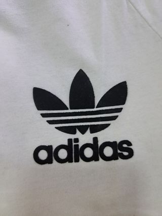 Camiseta Adidas Originals Blanca y Negra