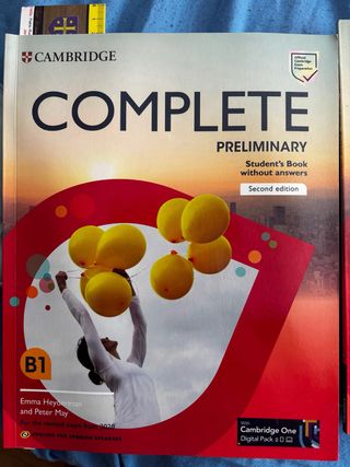 Libro Cambridge B1 inglés student book