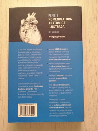 Nomenclatura anatómica ilustrada (5ª ed.) (Span...