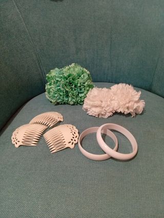 Pack Flamenco Verde y Blanco