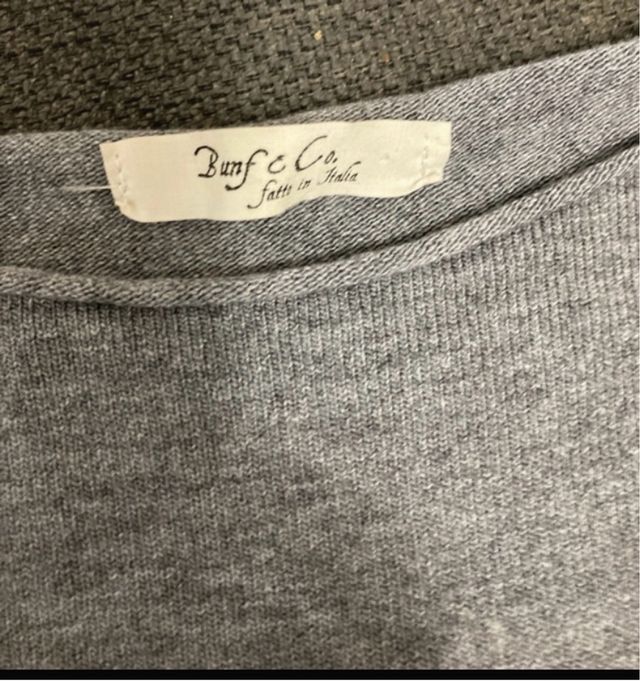 Maglioncino donna Bunf grigio