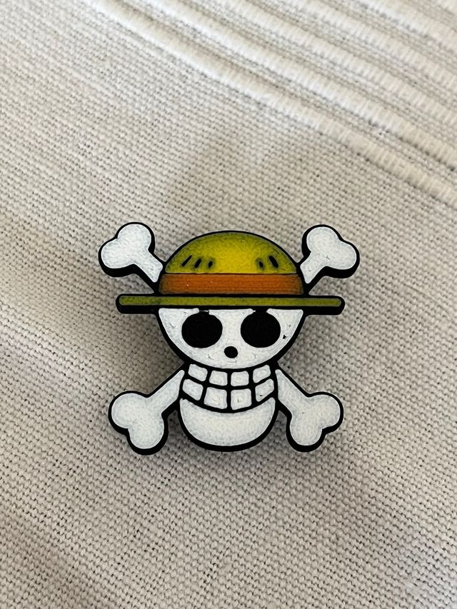 Pin One Piece para Crocs impresión 3D