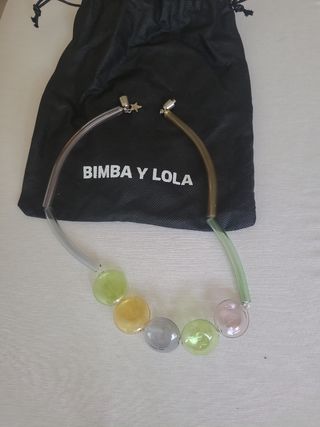 Collar Bimba y Lola Cristal Multicolor