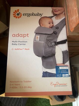 Mochila Ergobaby Adapt SoftFlex Mesh Gris