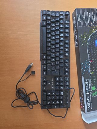 Teclado Gaming The G-Lab Keyz Neon