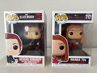 Funko Pop! Black Widow 603 y Wanda 717