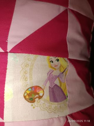 Funda cojín 38x38 cm hecha a mano