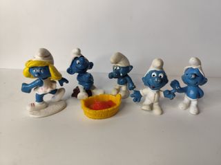 Figuras Pitufos pvc PEYO Vintage