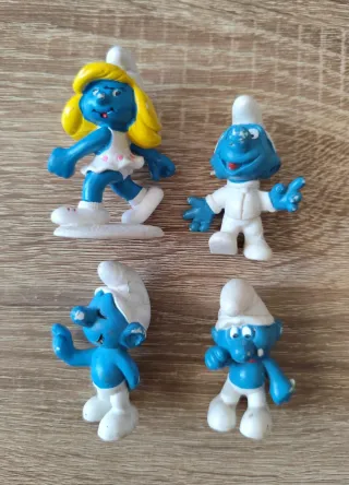 Figuras Pitufos pvc PEYO Vintage