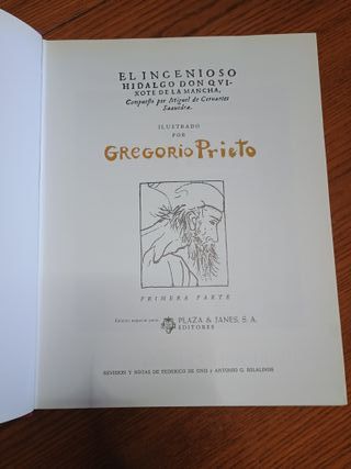 El quijote - Plaza & Janés