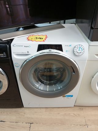 Lavadora Candy Rapidó con Secadora. Garantía trans