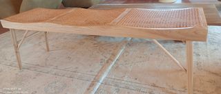 Banco Madera y Ratán Zara Home