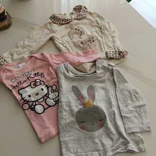 Set 3 magliette maniche lunghe 6/9 mesi