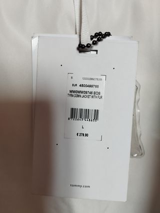 Plumas Tommy Hilfiger Blanco Mujer