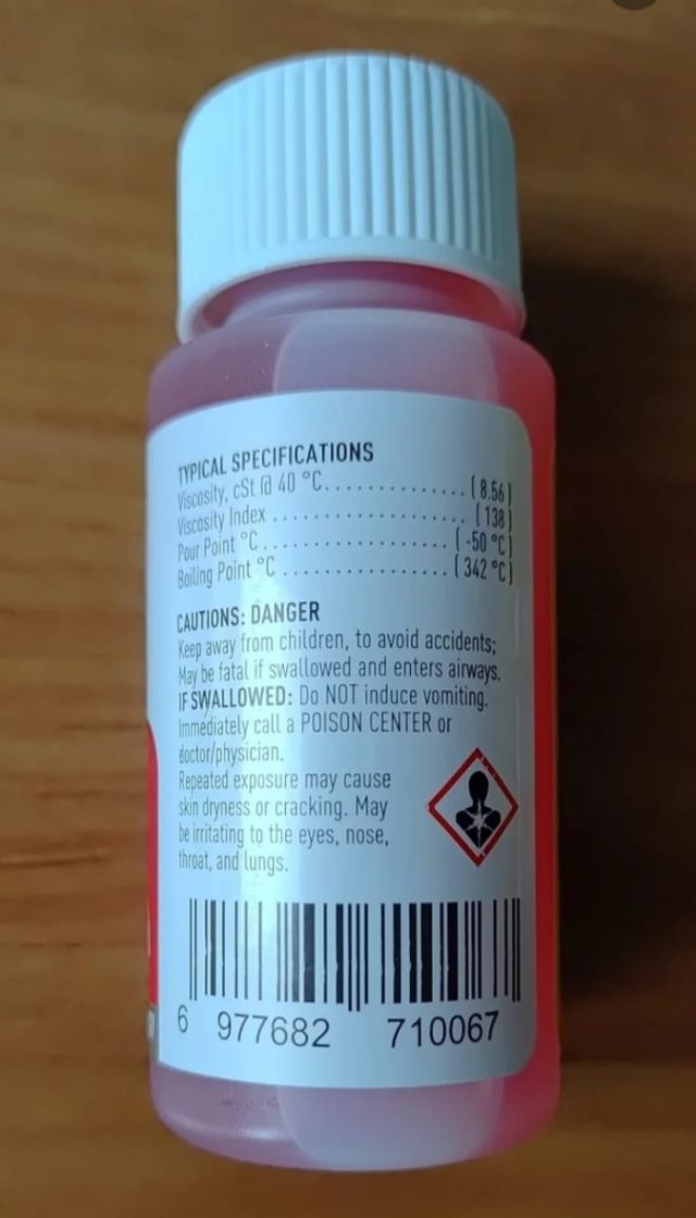 Aceite Mineral Hidráulico Shimano 60ml