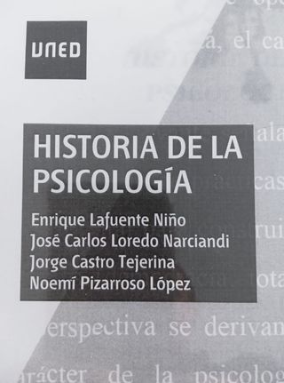Historia de la psicología (GRADO)