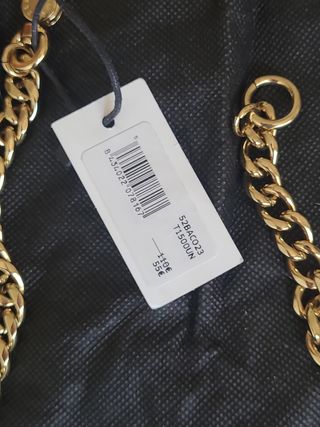 Collar Bimba y Lola cadena dorada pedrería