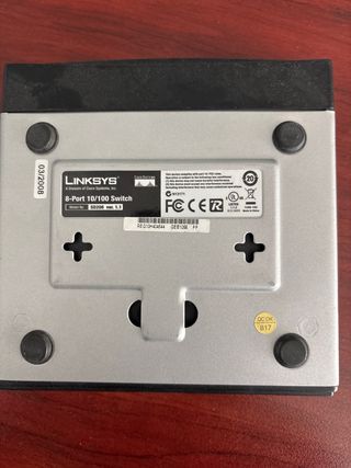 Linksys SD208 Switch 8 Puertos 10/100