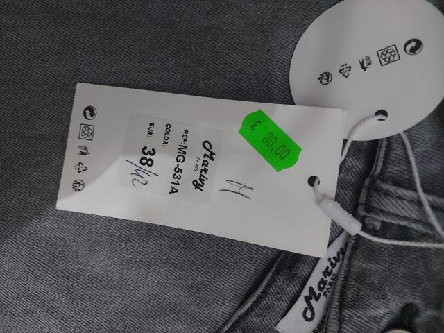 Jeans Marivy grigi taglia M