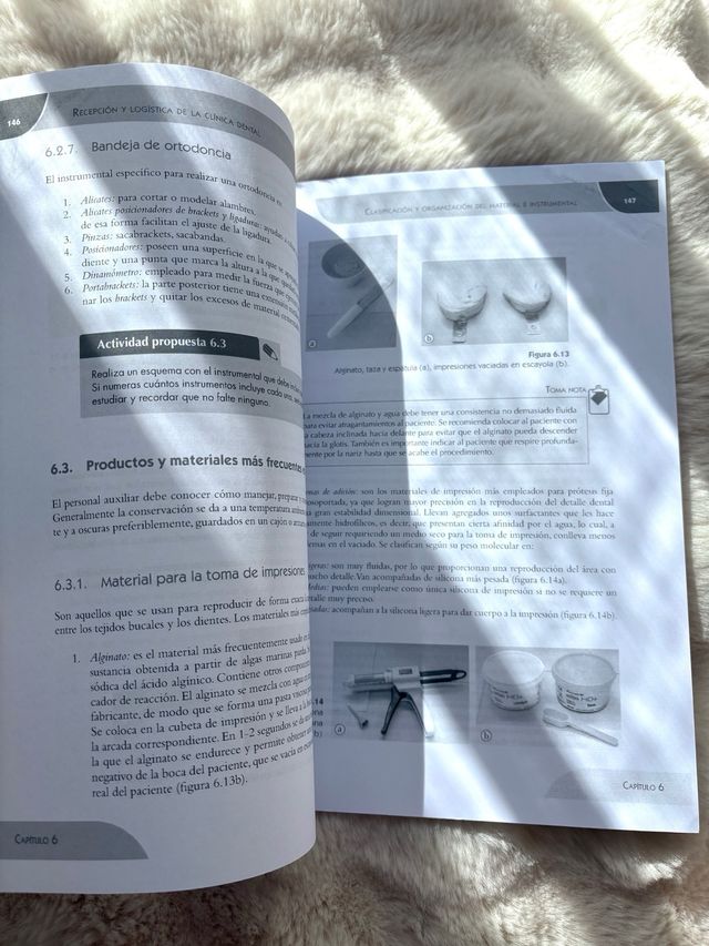 Recepción y logística de la clínica dental