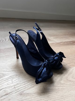 Sandalias Pacomena Azul Marino Talla 37