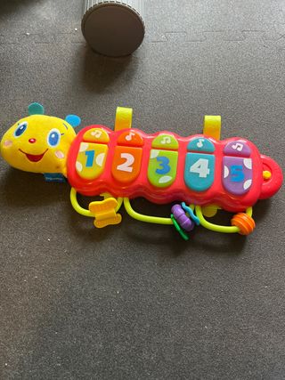 Piano oruga musical infantil