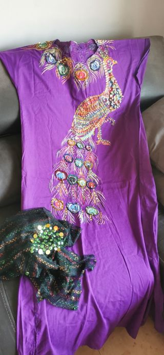 Vestido mujer egipcia 