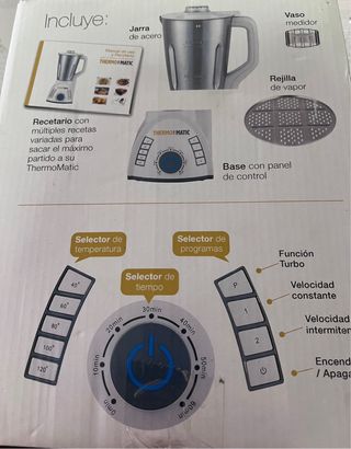 Robot de Cocina Thermomàtic 1100W