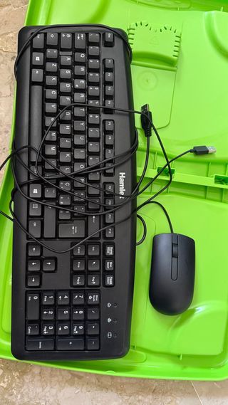 Set tastiera e mouse Hamle nero