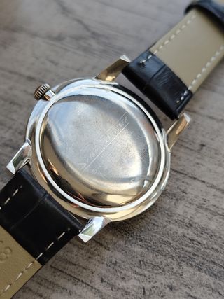 Reloj Seiko Skyliner Cuerda Plata Negro