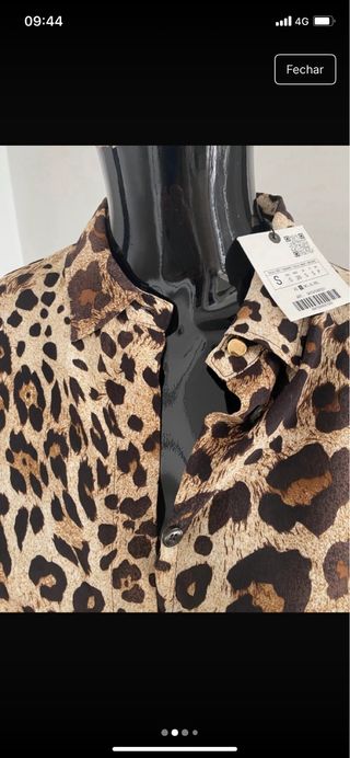 Camisa Estampada Animal Print