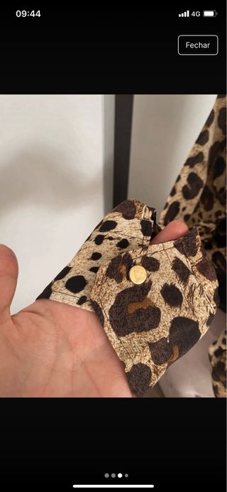 Camisa Estampada Animal Print