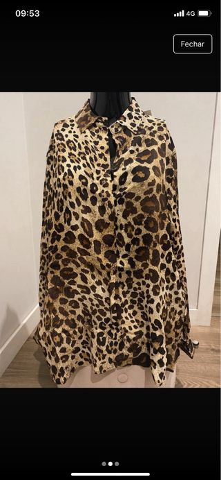 Camisa Estampada Animal Print